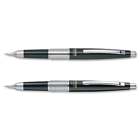 Pentel® Sharp Kerry Mechanical Pencils, #2 Lead, Fine Point, 0.5 mm, Black Barrel