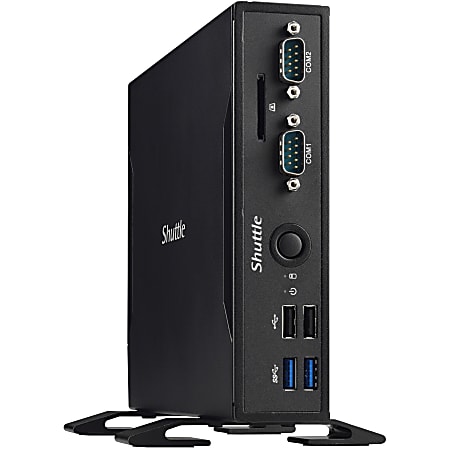 Shuttle XPC DS67U5 Barebone System - Slim PC - Intel Core i5 6th Gen i5-6200U - DDR3L SDRAM Maximum RAM Support - Intel HD Graphics 520 Graphic(s) - HDMI - DisplayPort - 2 USB 3.0 Port(s) - 3 Year