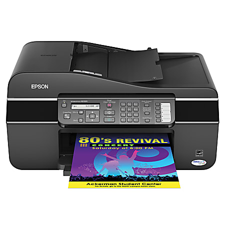 Epson® Stylus® NX305 Color All-In-One Printer, Copier, Scanner, Fax