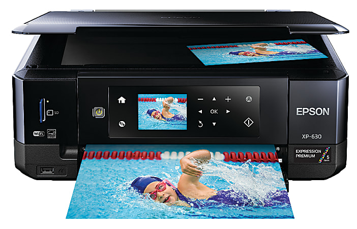 Epson® Expression® Premium XP-630 Wireless All-In-One Color Printer