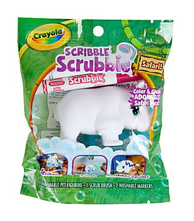 Crayola Scribble Scrubbie Pets Arctic Snow Explorer Set Assorted Colors -  Office Depot