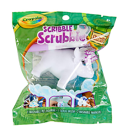 Crayola Scribble Scrubbie Pets Arctic Snow Explorer Set Assorted Colors -  Office Depot