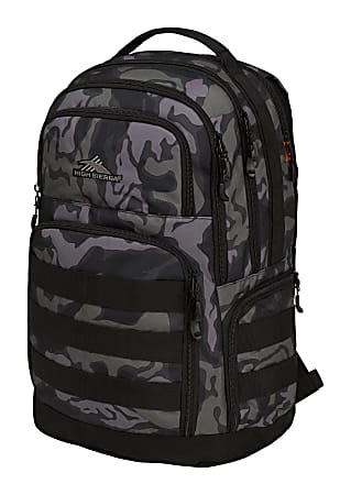 High Sierra Rownan Laptop Backpack, Kamo/Black