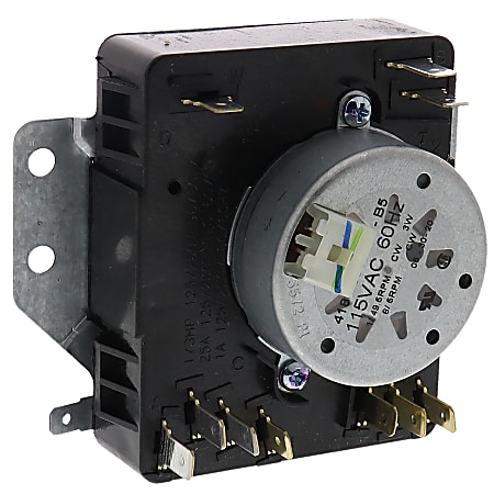 ERP® Replacement Dryer Timer For Whirlpool® Dryers, Black, ERW10185981