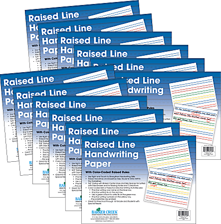 Barker Creek Handwriting Paper, 8-1/2