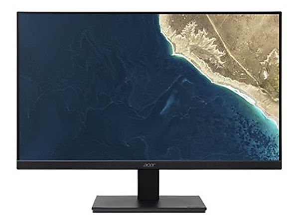 Acer V227Q - LED monitor - 21.5" - 1920 x 1080 Full HD (1080p) @ 75 Hz - IPS - 250 cd/m² - 1000:1 - 4 ms - HDMI, VGA, DisplayPort - black