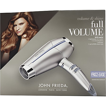 John Frieda Hair Dryer - 1875 W - Ionic - Handheld - AC Supply Powered