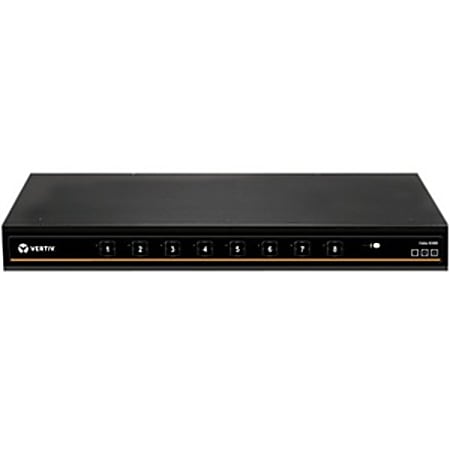 AVOCENT Cybex SC885DP KVM Switchbox - 8 Computer(s) - DesktopDisplayPort - TAA Compliant