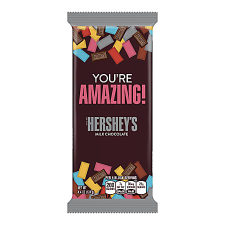 Hershey's® Milk Chocolate Appreciation XL Bars, 4.4 Oz, Box Of 12