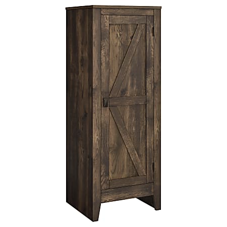Ameriwood™ Home Farmington Storage Cabinet, 47-13/16”H x 17-1/4”W x 15-13/16”D, Brown