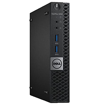 Dell™ Optiplex 5050 Micro Refurbished Desktop, Intel® Core™ i5, 8GB Memory, 256GB Solid State Drive, Windows® 10, RF610697