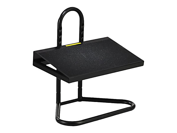 3M Adjustable Footrest Charcoal - Office Depot