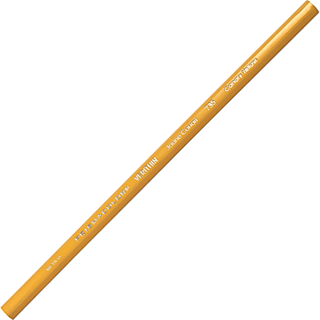 Prismacolor Verithin Colored Pencils - Canary Lead - Yellow Barrel