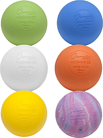 Champion Sports Lacrosse Balls Set for sale online