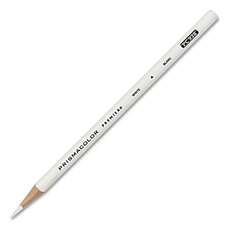 Prismacolor Professional Thick Lead Art Pencil White Set Of 12