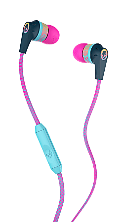 Skullcandy INK'D 2 Micd Earbud Headphones, Multicolor