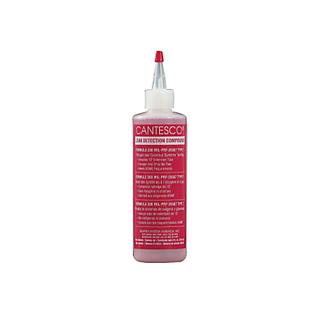 Cantesco Leak-Detection Compound, 128 Oz, Case Of 4 Cans