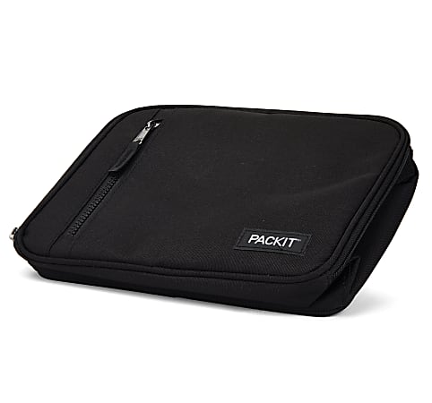 PackIt Freezable Classic Lunch Box 2 34 H x 10 14 W x 8 12 D Blue