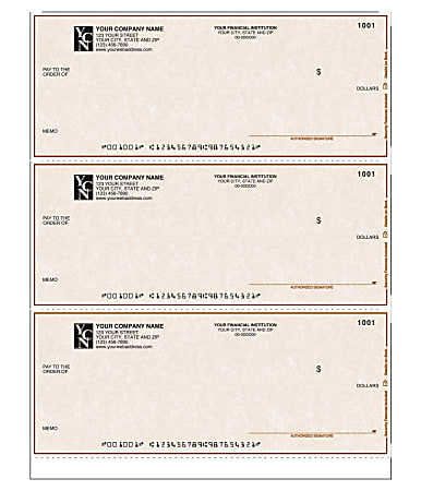Custom Laser Multipurpose Draft Checks Without Lines For