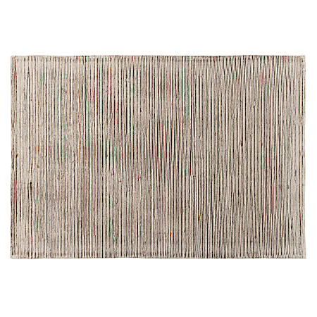 Baxton Studio Finsbury Hand-Tufted Wool Blend Area Rug, 5-1/4' x 7-1/2', Multicolor/Ivory