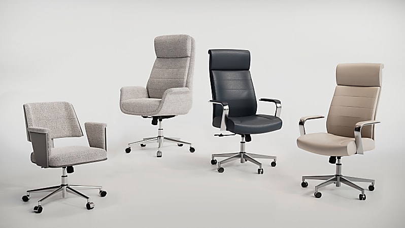 Brock low store back office chair