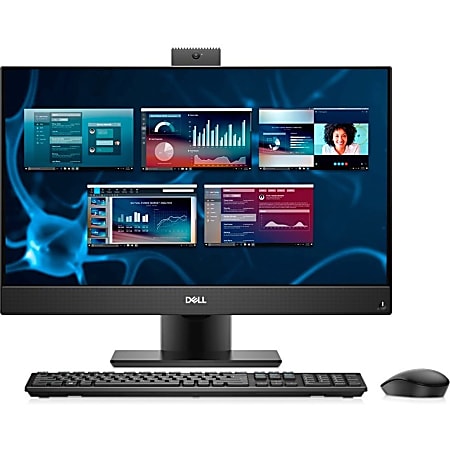Dell OptiPlex 5000 5480 All-in-One Computer - Intel Core i5 10th Gen i5-10500T Hexa-core 6 Core 2.30 GHz - 8 GB RAM - 256 GB SSD - 23.8" Full HD 1920 x 1080 - Desktop - Windows 10 Pro 64-bit - Intel UHD Graphics 630