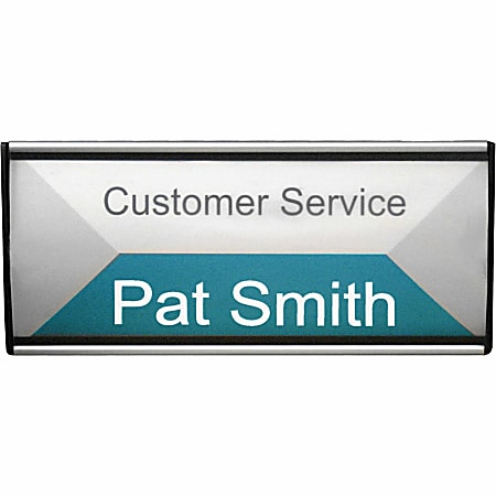 Advantus People Pointer Wall Sign 4 H x 8 W x 12 D - Office Depot