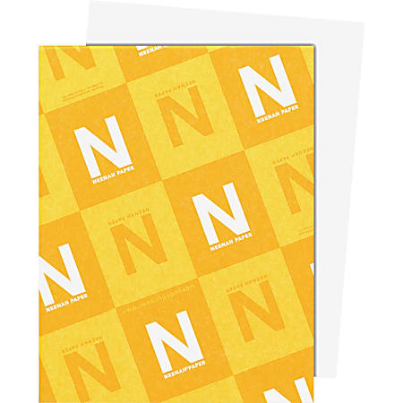 Neenah CAPITOL BOND Laser/Inkjet Print Bond Paper, Cockle, Letter (8 1/2" x 11"), 24 Lb, Bright White, Ream Of 500 Sheets