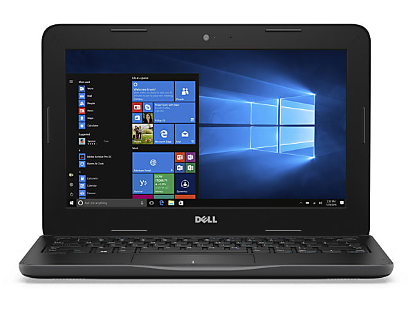 Dell™ Latitude 3180 Refurbished Laptop, 11.6" Screen, Intel® Celeron N3050, 4GB Memory, 64GB Flash Memory, Windows® 10