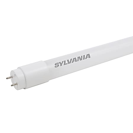 Sylvania 4' T8 LED Tube Lights, 2100 Lumens, 3500K/ Warm White, 15 Watts, Replaces 32 Watt and 28 Watt 4' T8 Fluorescent Tubes,  25 Per Case