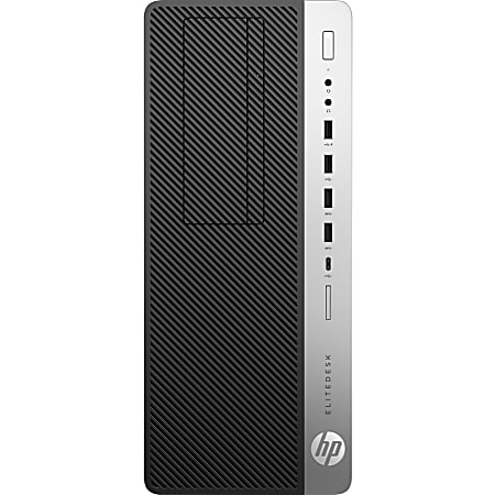 HP EliteDesk 800 G4 Desktop Computer - Intel Core i5 8th Gen i5-8500 3 GHz - 8 GB RAM DDR4 SDRAM - 256 GB SSD - Tower - Windows 10 Pro 64-bit - Intel UHD Graphics 630 - English Keyboard