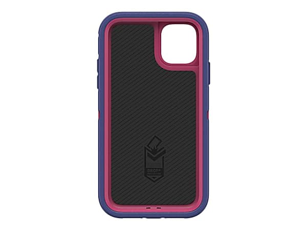 OtterBox Otter + Pop Defender Series - Back cover for cell phone - polycarbonate, synthetic rubber - grape jelly purple - for Apple iPhone 11