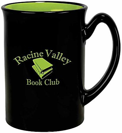 Bright Accented Color Mug 16oz