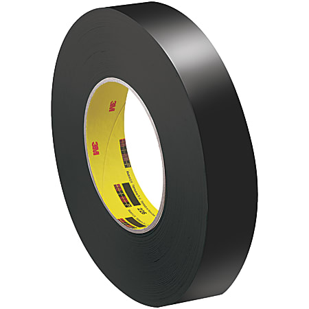 3M™ 226 Masking Tape, 3" Core, 1" x 180', Black