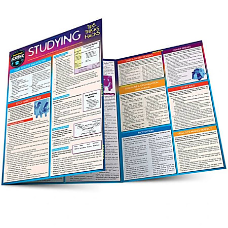 QuickStudy Guide, Studying Tips Tricks & Hacks, Total Qty 1