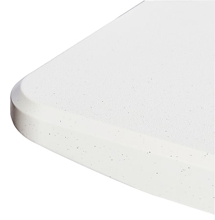 Realspace molded plastic shop top folding table