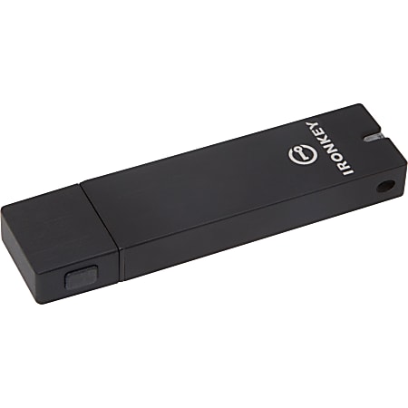 IronKey 32GB Basic S250 USB 2.0 Flash Drive - 32 GB - USB 2.0 - 256-bit AES, 256-bit SHA, 2048-bit RSA - 5 Year Warranty