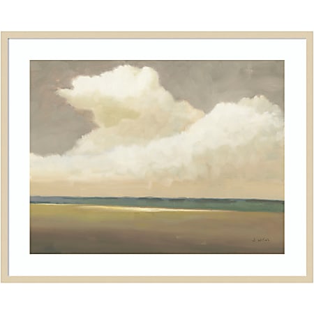 Amanti Art Prairie Summer by James Wiens Wood Framed Wall Art Print, 41”W x 33”H, Natural