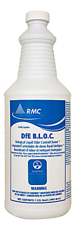 RMC DfE BLOC Cleaner - 32 fl oz (1 quart) - 12 / Carton - Organic RMC DfE BLOC Cleaner - 32 fl oz (1 quart) - 12 / Carton - Organic