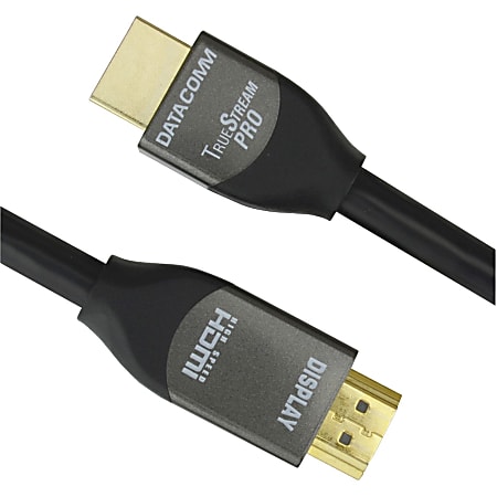 DataComm TrueStream Pro HDMI Audio/Video Cable - 20 ft HDMI A/V Cable  - 461820BK