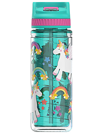 Cool Gear Twist Water Bottle, 16 Oz, Turquoise