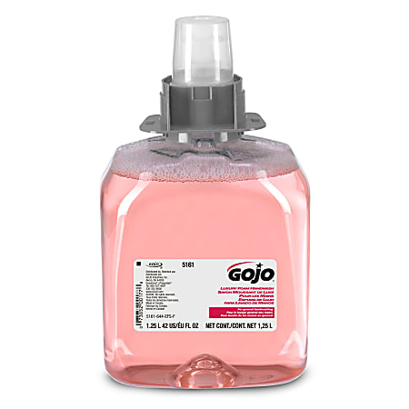 GOJO® Luxury Foam Hand Soap, Cranberry Scent, 42 Oz Bottle