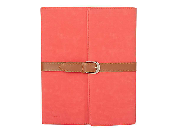 Urban Factory Executive Folio iPad Case with stand (rotates) for iPad 2, New iPad Red - Protective case for tablet - leather-like - red - for Apple iPad (3rd generation); iPad 1; 2