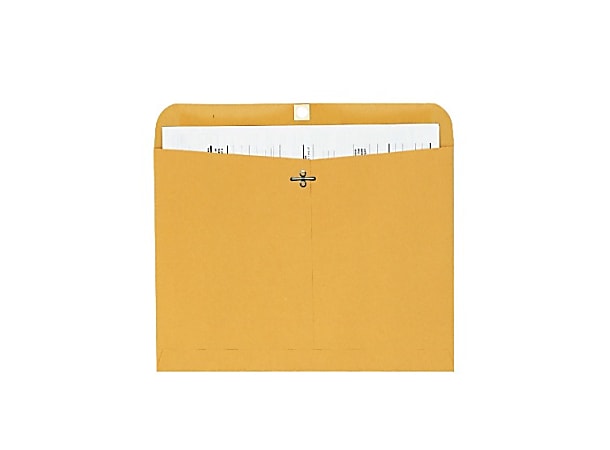 Quality Park® Redi-File™ Clasp Envelopes, 9" x 12",