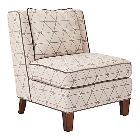 Ave Six Marseilles Chair, Geo Taupe/Coffee