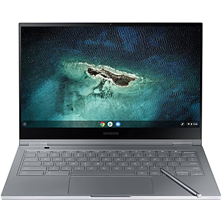 Samsung Chromebook XE930QCAI - Core i5 10210U / 1.6 GHz - Chrome OS - UHD Graphics - 8 GB RAM - 256 GB SSD NVMe - 13.3" AMOLED touchscreen 3840 x 2160 (4K) - Wi-Fi 6 - mercury gray