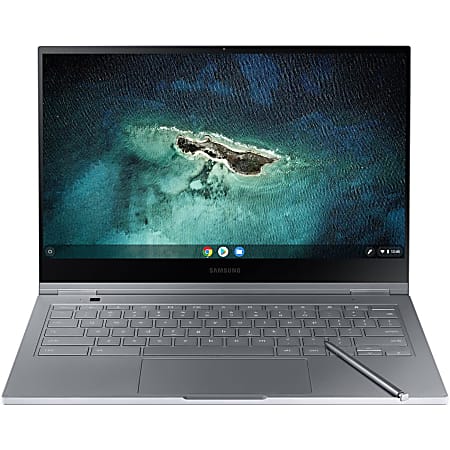 Samsung Galaxy Chromebook XE930QCA-K02US 13.3" Touchscreen 2 in 1 Chromebook - Intel Core i5 10th Gen i5-10210U - 8 GB  - 256 GB SSD - Mercury Gray - Chrome OS - Intel UHD Graphics - 8 Hours Battery