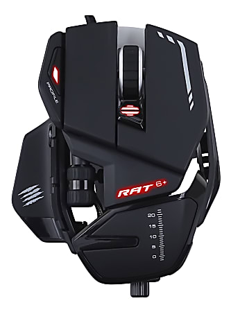Mad Catz The Authentic R.A.T. 6 Optical Gaming Mouse PixArt PMW3360 ...