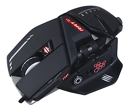 MM【 RAT RACE】 Mad Catz The Authentic R.A.T. 6 Optical Gaming Mouse PixArt