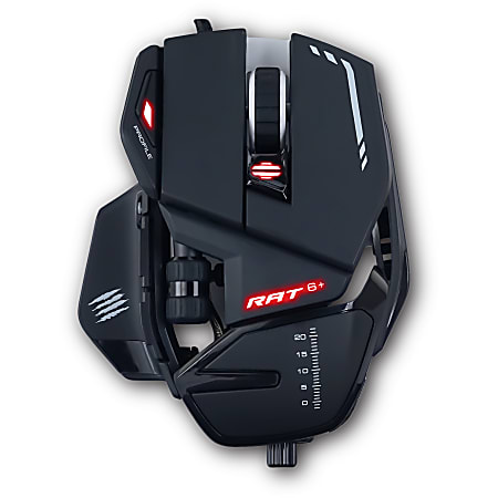 Mad Catz The Authentic R.A.T. 6 Optical Gaming Mouse PixArt